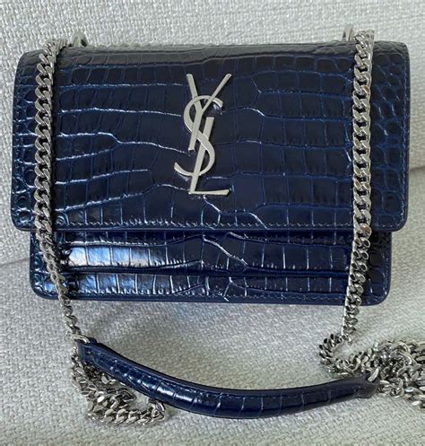 dark blue ysl bag|harrods ysl bag.